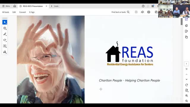 RACE Foundation asks Charlton for volunteers as it continues senior energy-assistance grants