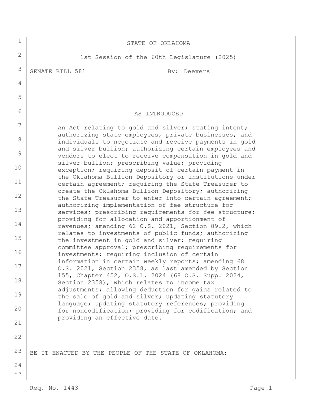 Oklahoma law clarifies capital gains tax for local companies and property sales