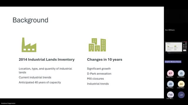 County approves $60,000 in TIF funds for industrial land study tied to growth-policy update