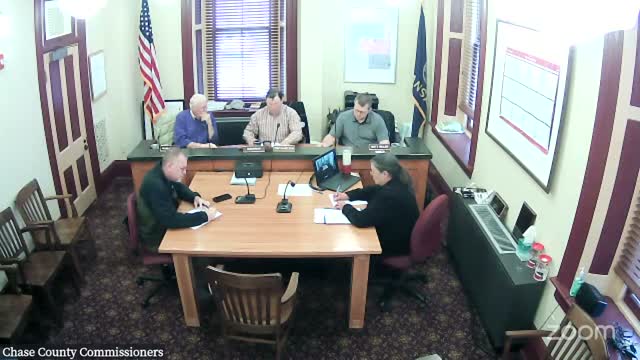 Chase County Commissioners approve routine business, 2% COLA, and regional dues