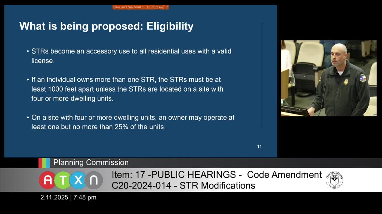 Austin proposes new short term rental regulations amid community safety concerns