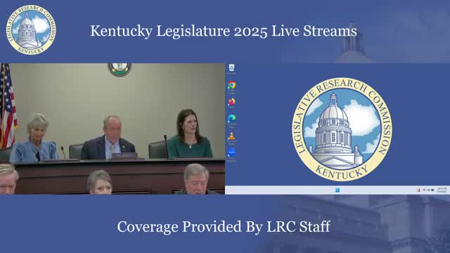 Chairman Dossett leads inaugural meeting of Kentucky Agriculture Committee for 2025 session