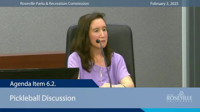 Roseville residents advocate for more pickleball courts at Gibson Park