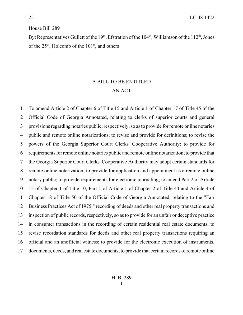 Georgia legislation expands remote online notary services for public officials