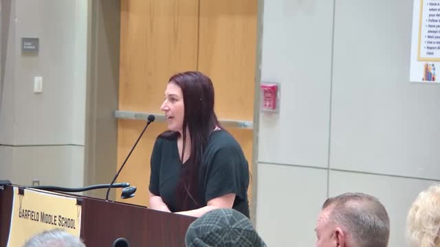 Garfield teachers confront board over budget mismanagement and support for education