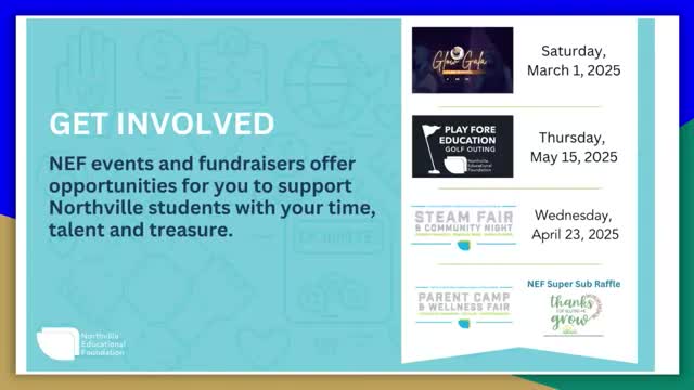 Northville Education Foundation unveils glow gala fundraiser to support local schools