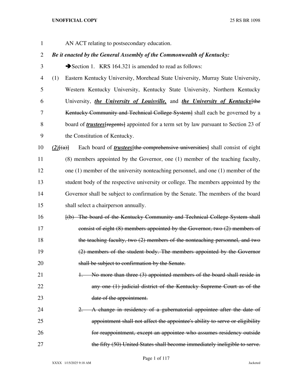 Kentucky increases KCCCC scholarship limits for upcoming academic years