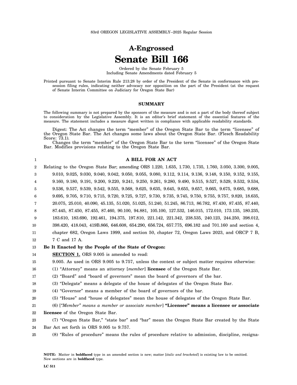 Oregon Senate bill clarifies tenant rights amid foreclosure processes