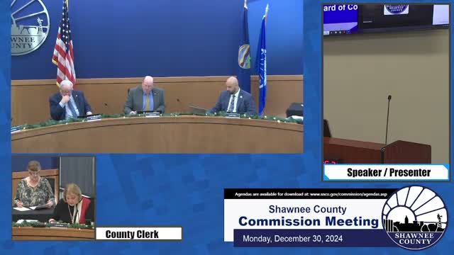 Shawnee County board concludes year with approvals on contracts, transfers and hiring; Heartland Coca‑Cola contract deferred