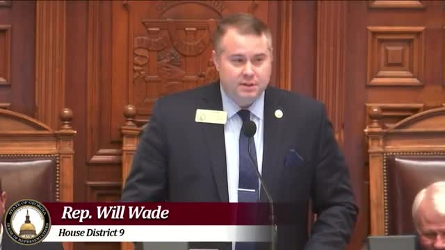 Pastor Jason Hamby addresses Georgia House reflecting on leadership and service
