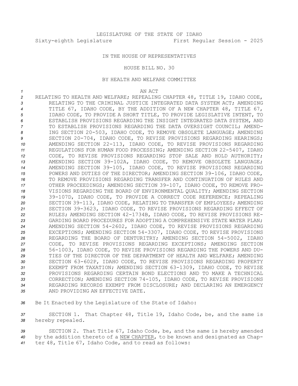 Idaho commission reveals exemptions for public records on safety and investigations
