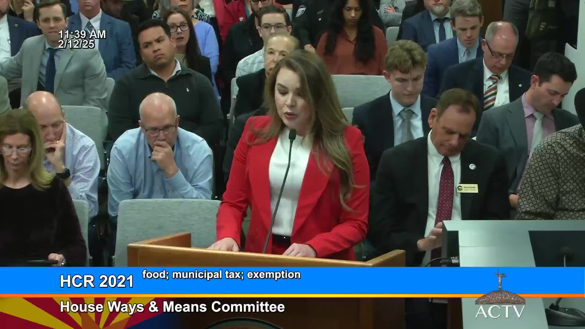 Committee backs bill to codify Arizona gift-clause tests; public-safety groups urge stakeholder talks