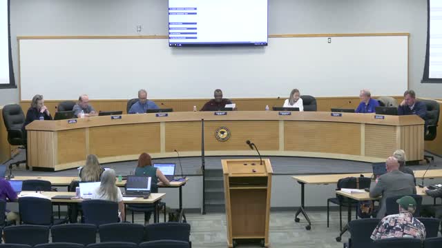 Board debates resolution to ask county to place elected‑superintendent referendum on ballot; action postponed to April