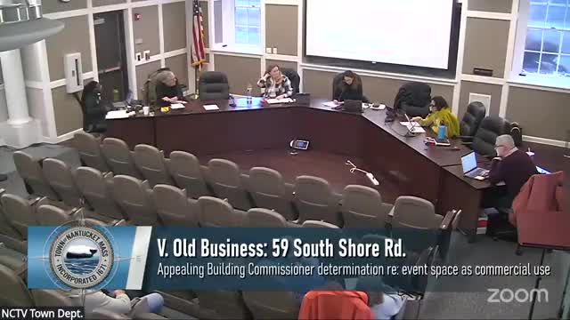 Zoning board upholds building commissioner: 59 South Shore use not deemed commercial