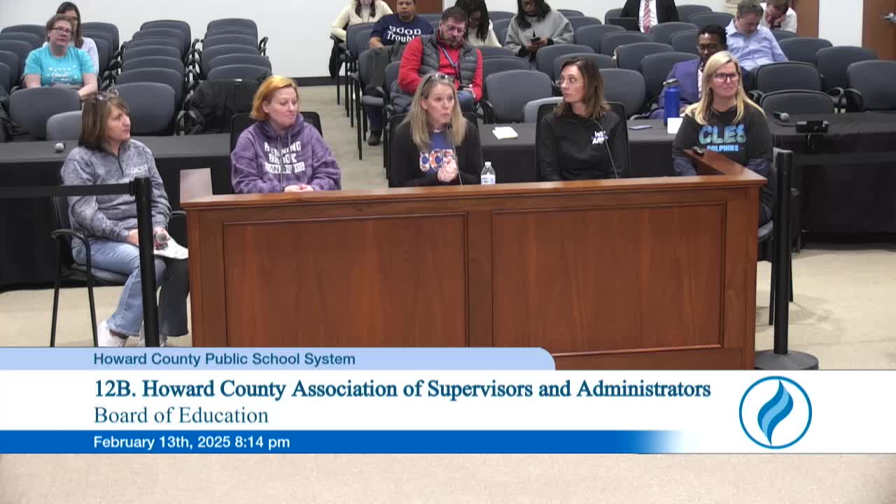 Howard County advocates demand urgent strategic plan for special education reform