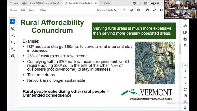 Vermont leaders advocate fiber over STARLINK for rural broadband development