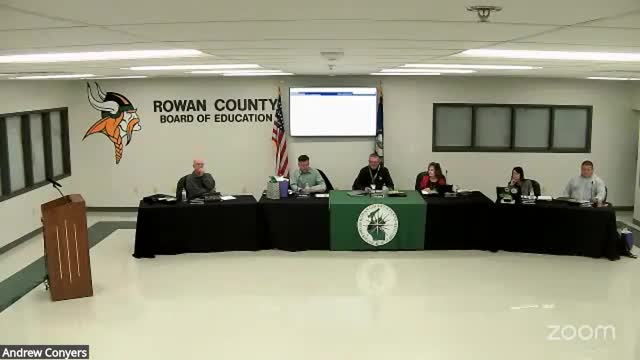 Rowan County board approves routine business, adopts 2025-26 calendar and delays decision on snow-day makeup
