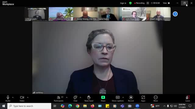 College Park council member to resign; council introduces charter change and schedules March special election