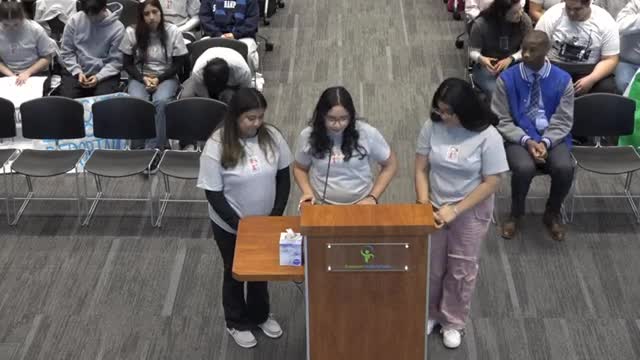 Evergreen High student appeals for support for immigrant families at school board meeting