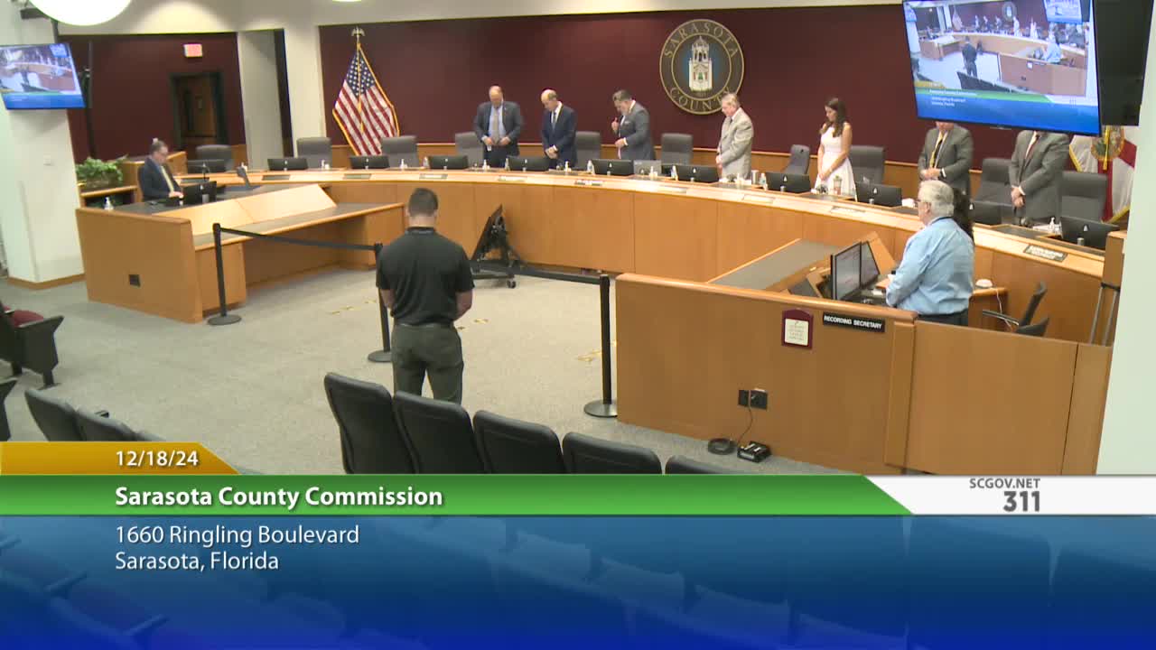 Sarasota County recognizes veterans and welcomes United Way COO Chris Johnson