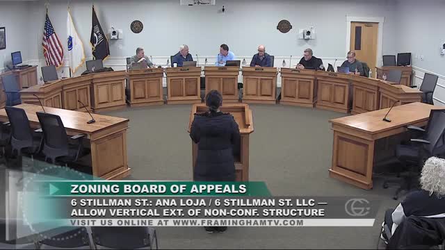 Framingham zoning board reviews special permit for Foss Road redevelopment