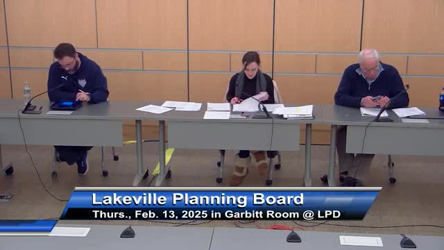 Lakeville planning board to send comments on Hoffman appeal at 4 Marigold Lane citing fire access, parking and proximity concerns