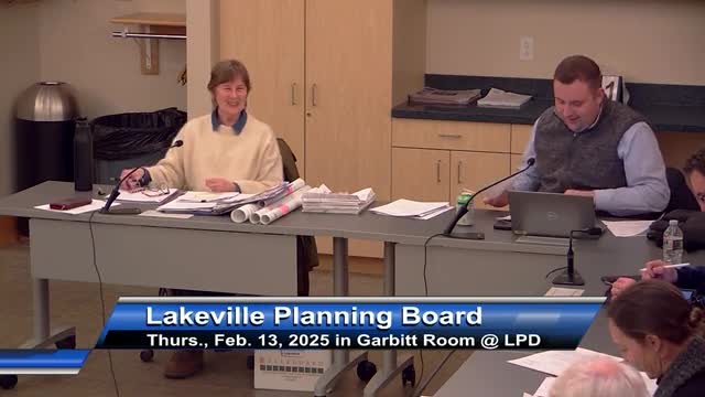 Lakeville planning board reviews ADU regulations, considers retiring accessory‑apartment bylaw and hiring legal counsel to review bylaws