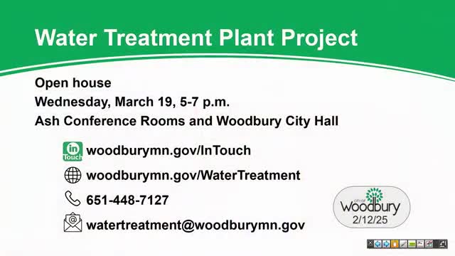 Woodbury City Council secures $20M grant for water supply infrastructure improvements