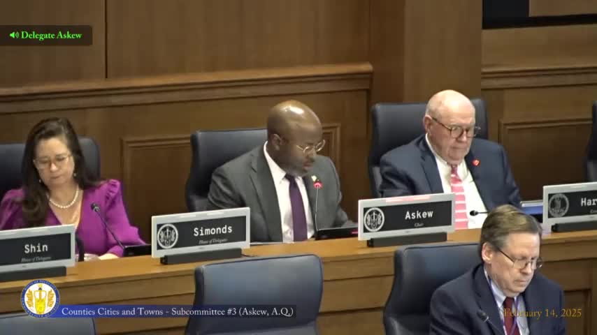 SB 1489 reported out by subcommittee after brief presentation; bill and companion now identical