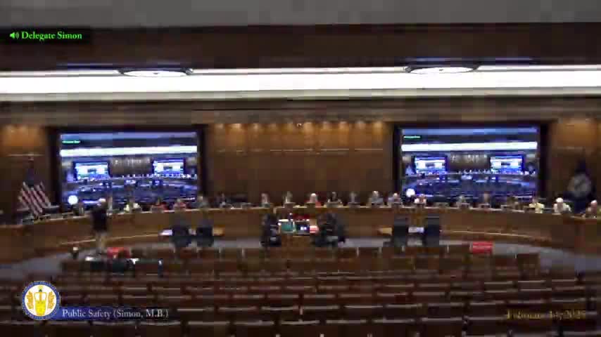 House Public Safety committee reports six bills on prison contracting, jail telehealth and emergency mental‑health guidance