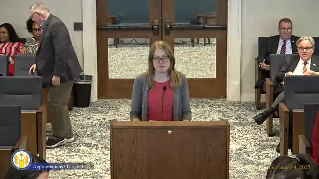 House Appropriations Committee reports seven Senate bills, approves reserve-fund and revenue-planning changes