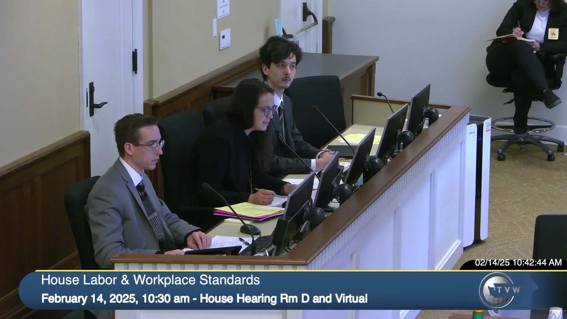 Labor & Workplace Standards Committee advances seven labor bills, including tougher child‑labor penalties and a wage‑replacement proposal