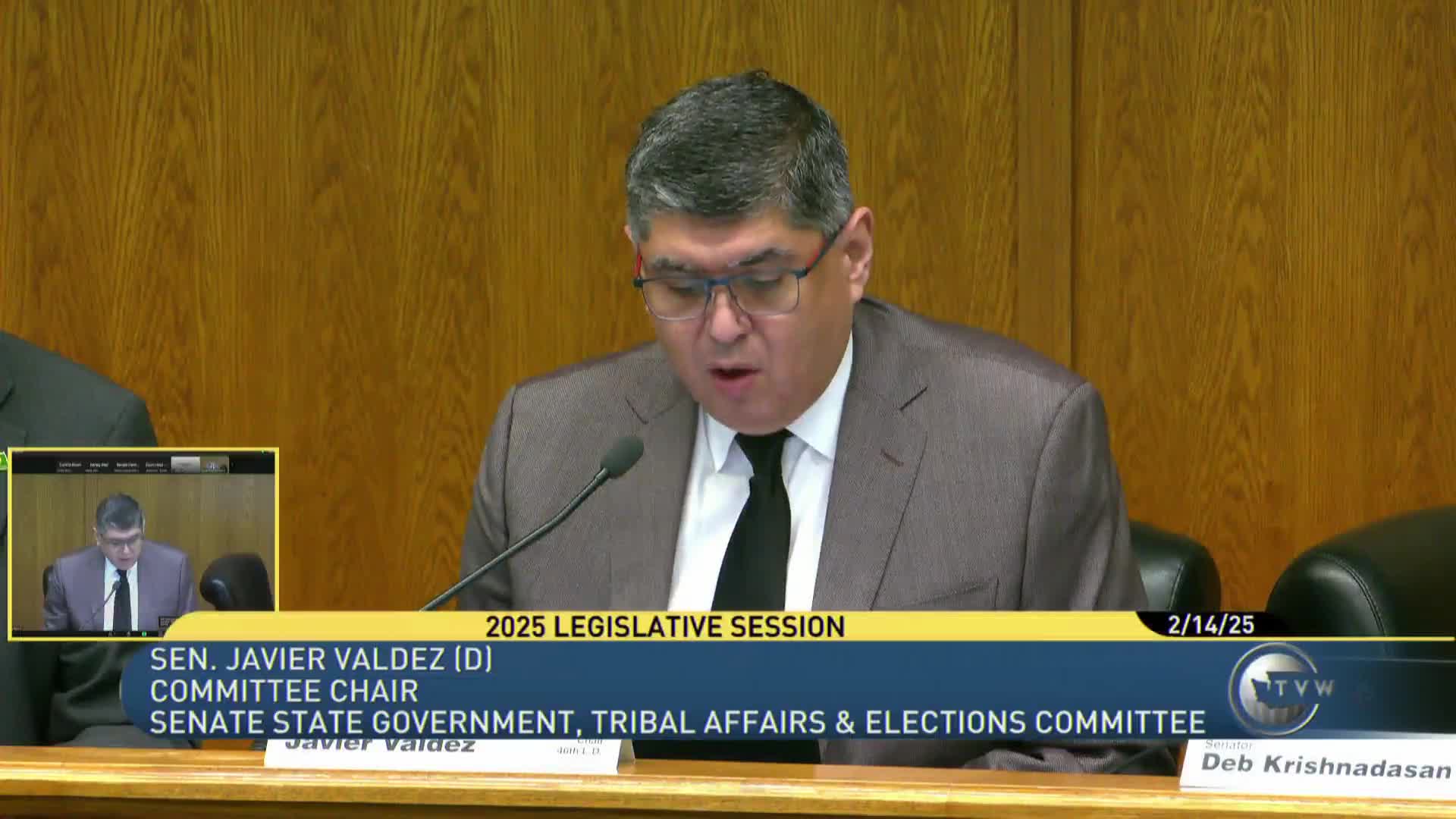 Senate committee approves substitute for electioneering setback bill after amendments fail