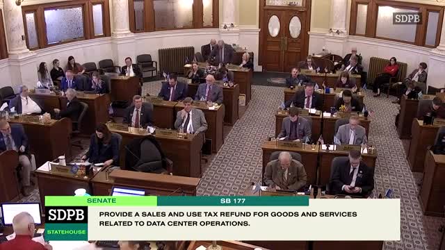 Senate rejects bill to codify sales‑tax refund for data centers after floor debate over incentives and grid impact
