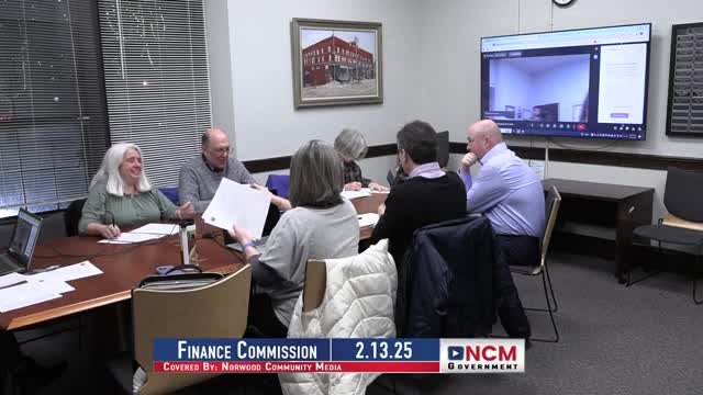 Votes at a glance: Finance Commission approves January minutes and adjourns meeting