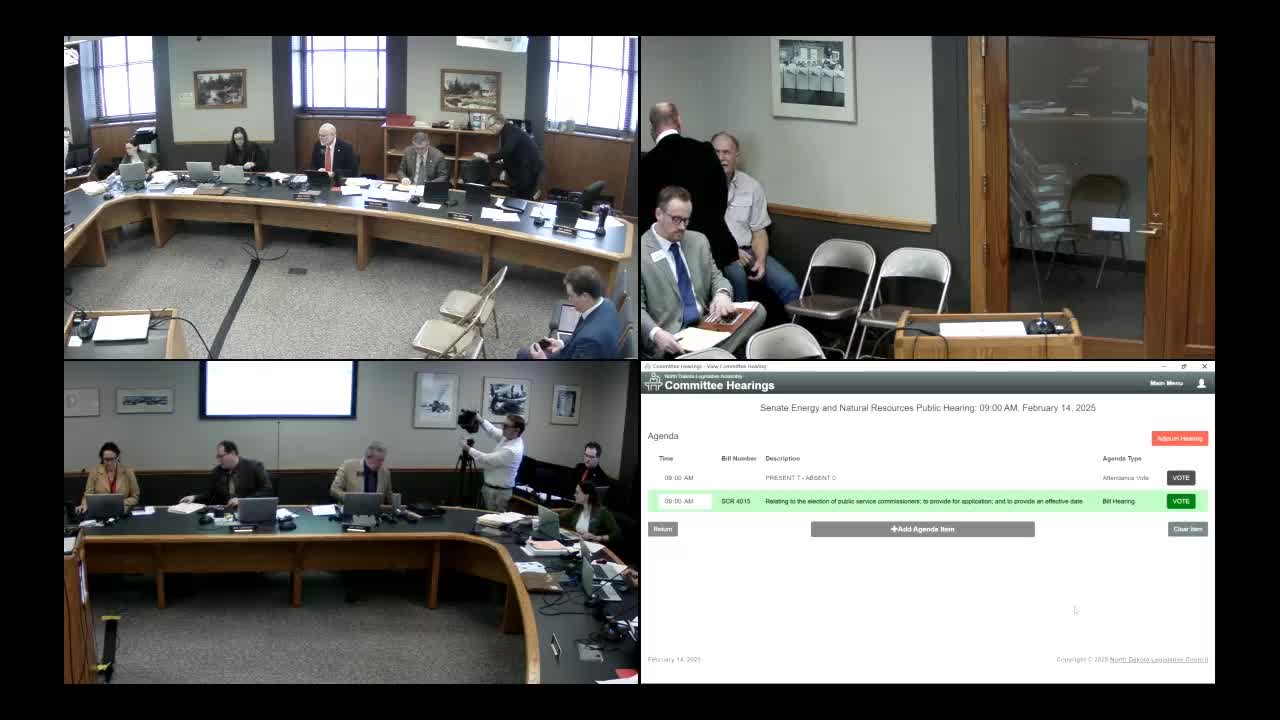 Committee adopts amendment on topsoil preservation language but rejects bill; Senate Bill 2313 receives do-not-pass recommendation