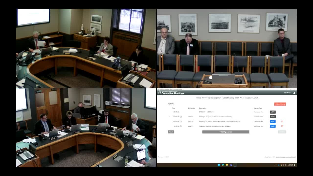 Committee recommends do‑not‑pass on separate childcare infrastructure study after related House bill advances