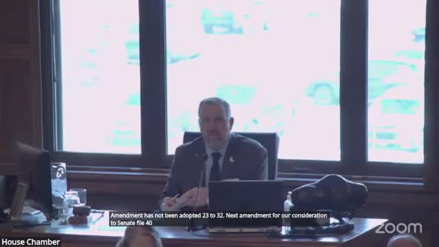 House floor debate on abandoned‑building incentives and tax‑increment financing ends with failed amendments