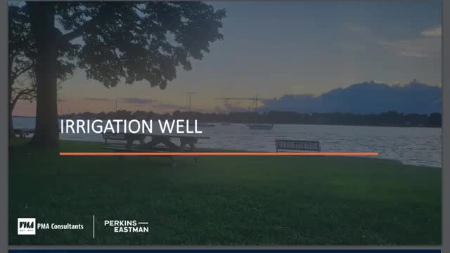 Project team recommends municipal water for Mount Hope athletic fields over irrigation wells
