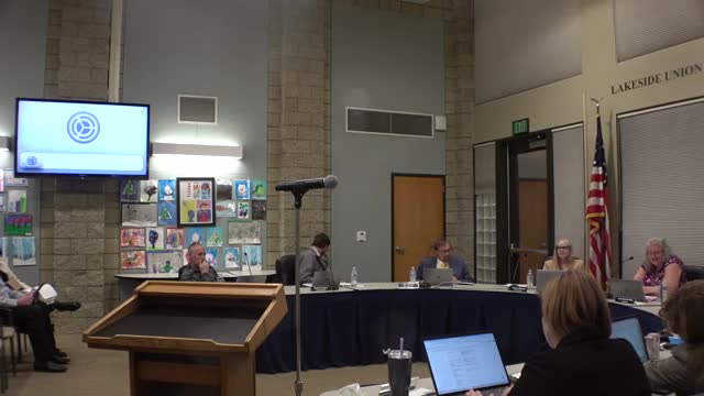 Board receives district updates on budget outlook, charter renewal, generators, ESS buildings and food-security programs