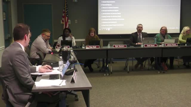 Committee reconfirms plan to borrow $10 million for 2025 high‑school project phase; parameters resolution sets $15 million ceiling