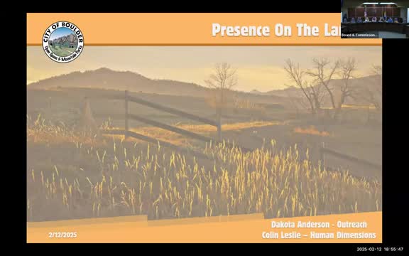 OSMP reports 441,718 public contacts since 2022 and details presence-on-the-land work at North Sky