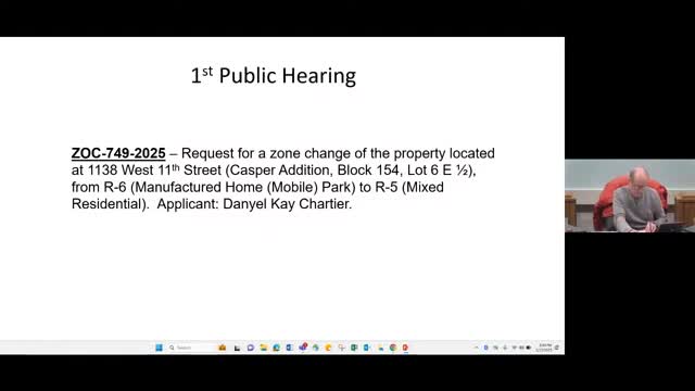 Casper Planning Commission considers zone change for Eleventh Street property