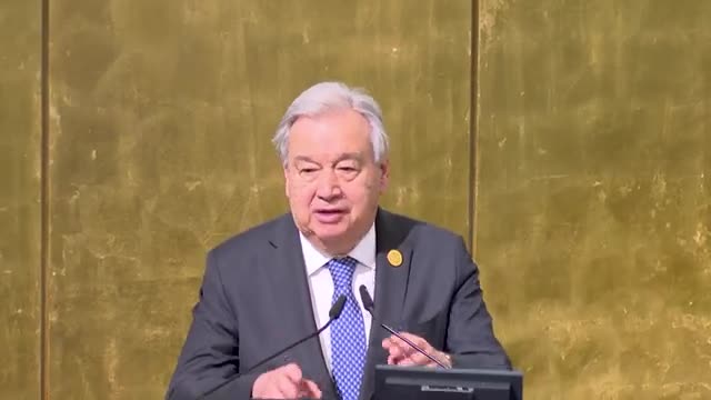 UN secretary-general urges $6 billion appeal, calls for ceasefire and protection of civilians in Sudan