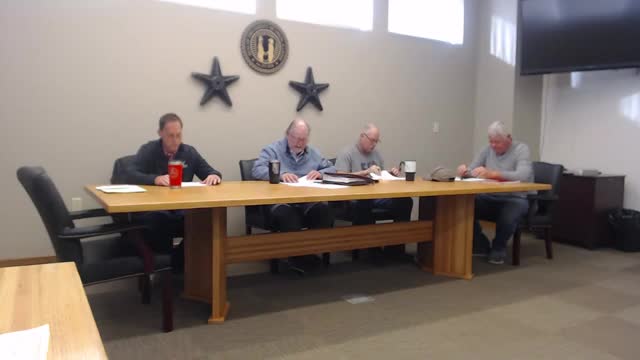 Union County board approves minutes, building permit, payment of bills and a culvert contract