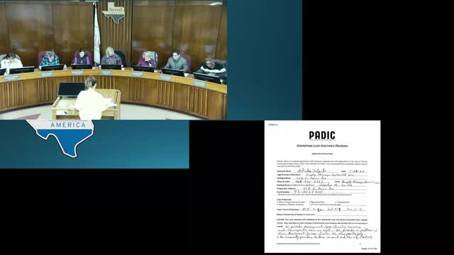 Paddock approves quarterly downtown lease assistance for Simply Massage