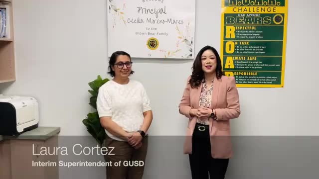Cecilia Moreno Mares appointed new principal of Oak Avenue School in GUSD