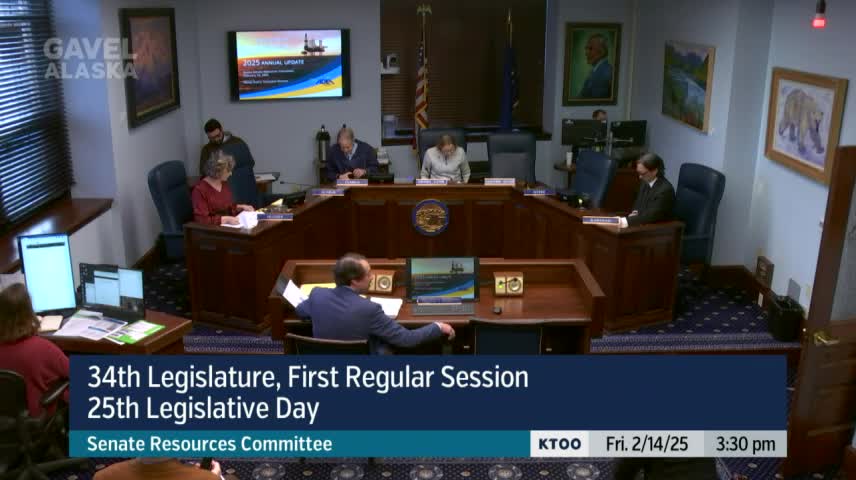 Alaska Industrial Development and Export Authority outlines $50 million FEED backstop, project portfolio and dividends to Senate committee