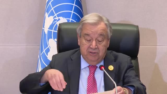 UN secretary-general urges overhaul of international financial architecture, presses for SDG financing and tech inclusion for Africa