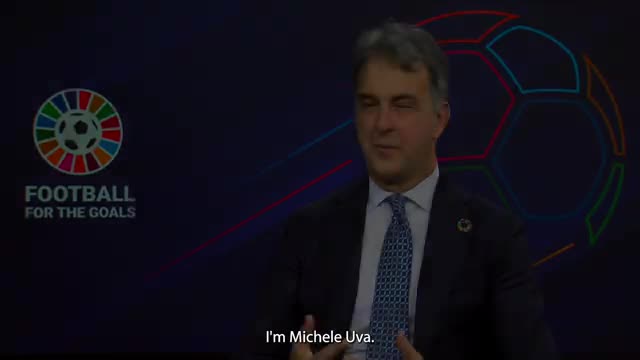UEFA director Uva champions Football for the Goals sustainability initiative